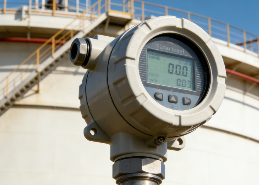 凯基特雷达液位计调零度操作指南与位置详解-2